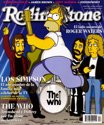 The Who - Mexico - Rolling Stone - February, 2007
