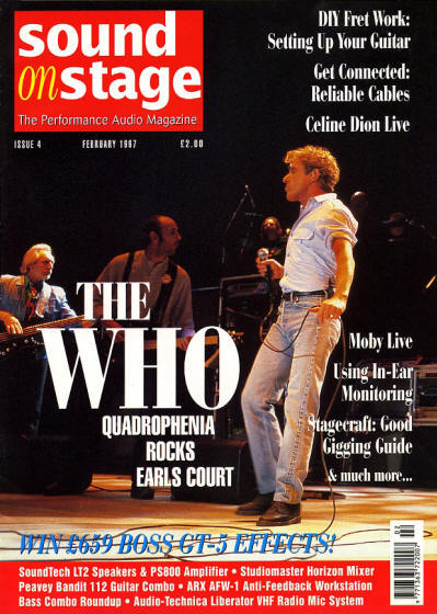 The Who - UK - Sound On Stage - February, 2007