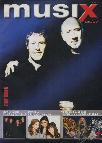 The Who - Germany - Musix - May, 2007