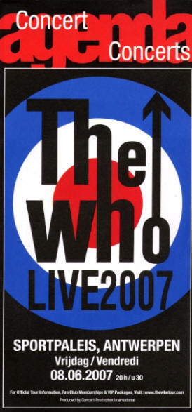 The Who - Antwerp - 06/08/07 Belgium