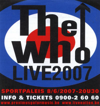 The Who - Antwerp - 06/08/07 Belgium