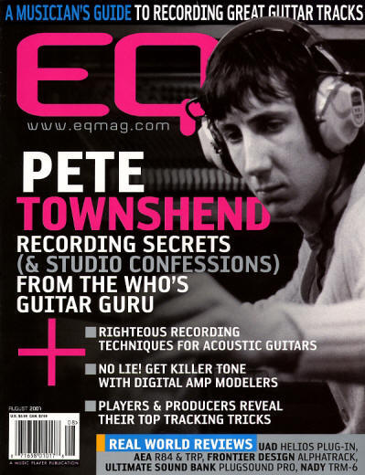 Pete Townshend - USA - EQ - August, 2007