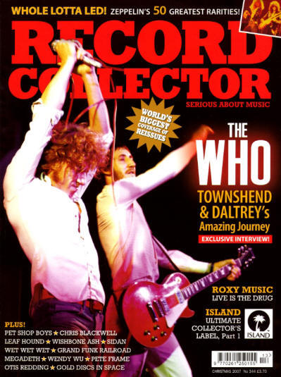 The Who - UK - Record Collector - December, 2007