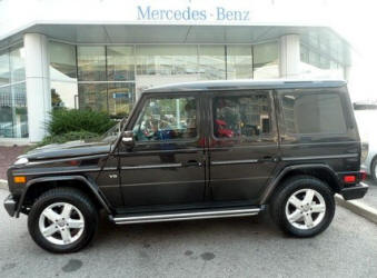 2007 Mercedes-Benz G500 Designo Mocha Black