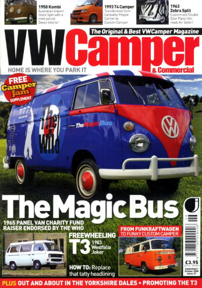 The Who - UK - VW Camper - September/October, 2008
