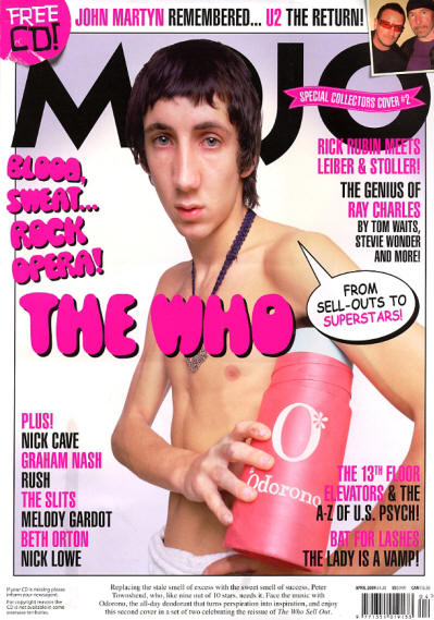 Pete Townshend - UK - MOJO - April, 2009