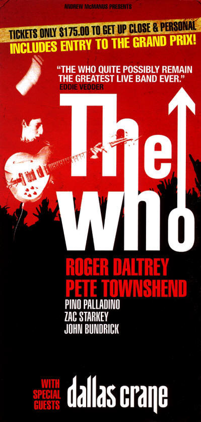 The Who - Melbourne - 2009, Australia