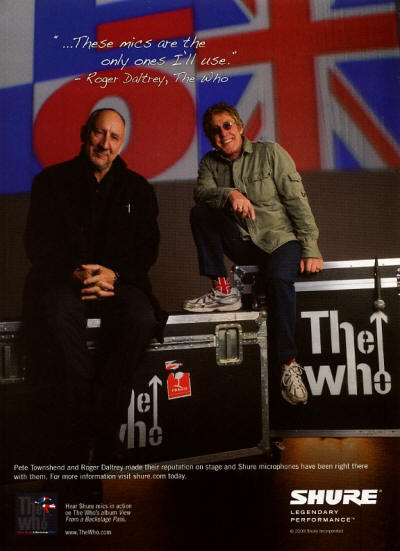 The Who - Shure - 2009 USA