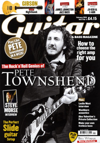 Pete Townshend - UK - Guitar - February, 2010