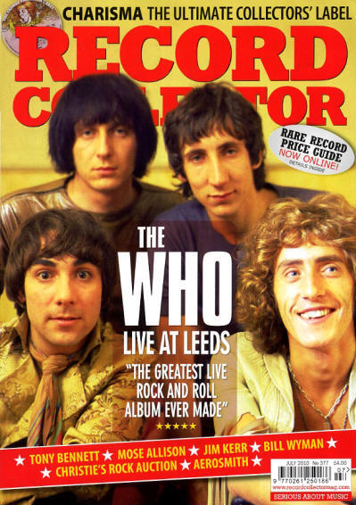 The Who - UK - Record Collector - July, 2010