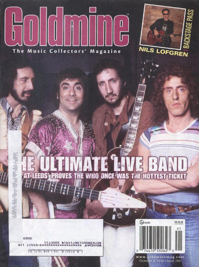 The Who - USA - Goldmine - October, 2010