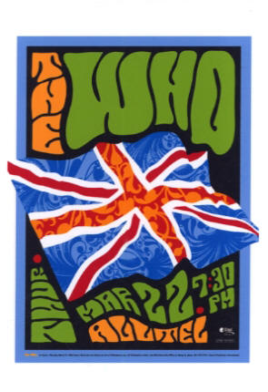 The Who - Mini Poster Post Cards - 2011 UK