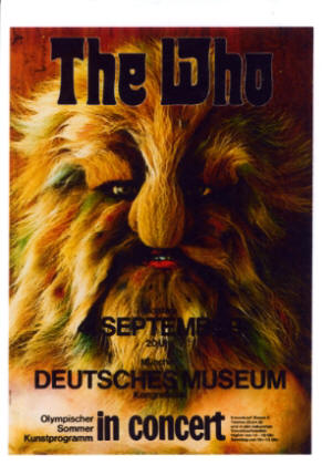 The Who - Mini Poster Post Cards - 2011 UK