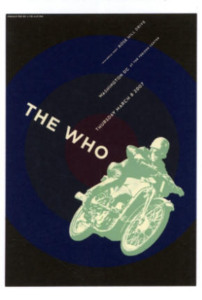 The Who - Mini Poster Post Cards - 2011 UK