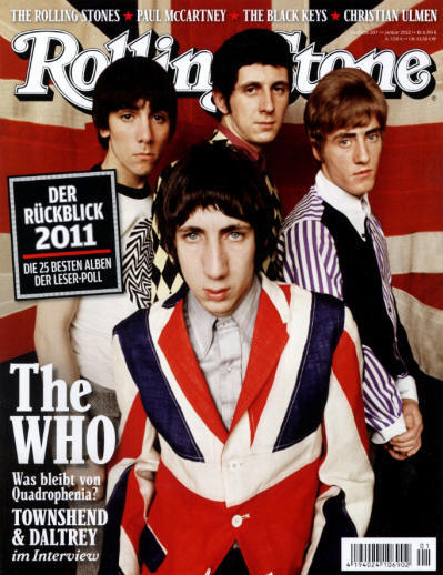 The Who - Germany - Rolling Stone - January, 2012