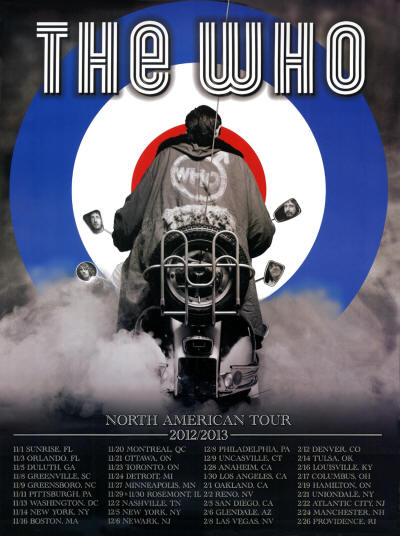 The Who - North American Tour 2012/2013 - 2012 USA
