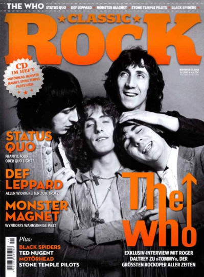 The Who - Germany - Classic Rock - November, 2013