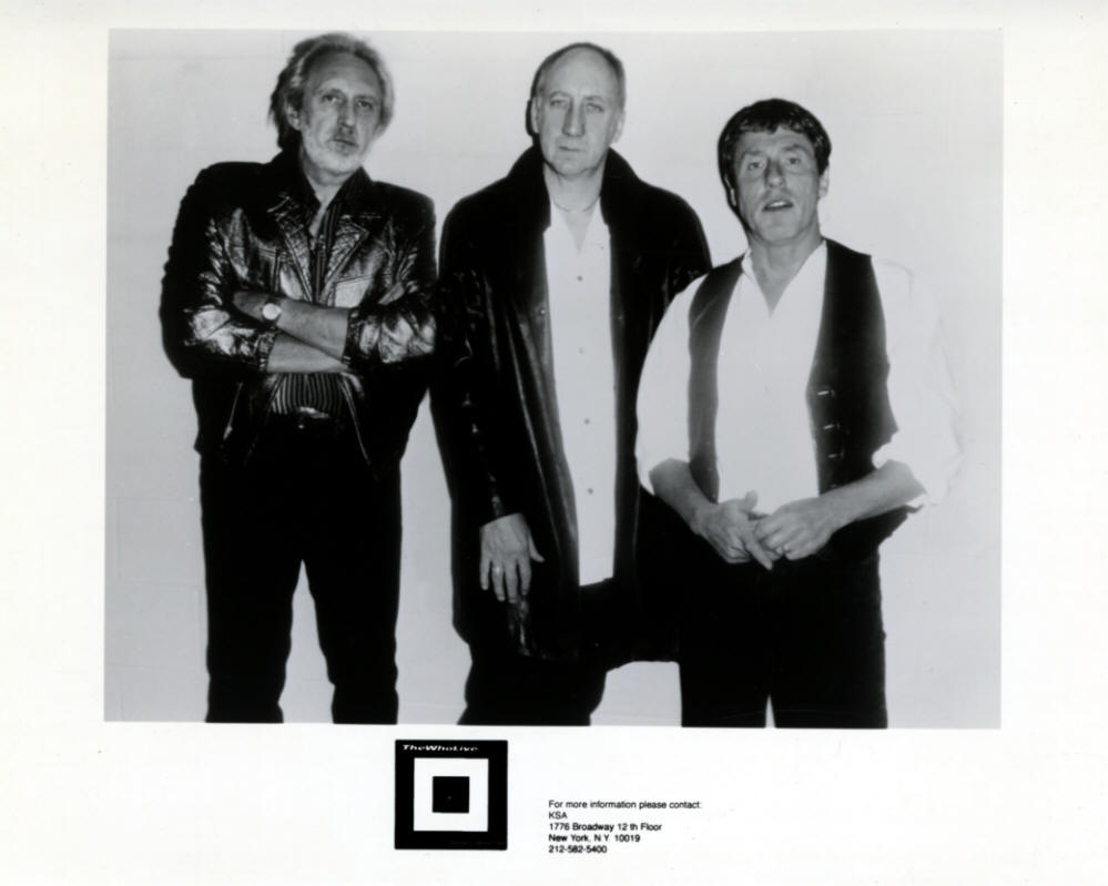The Who - Thirty Years Of Maximum R&B - 1994 USA Press Kit
