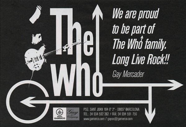 The Who - Gay Mercader - 2014 UK