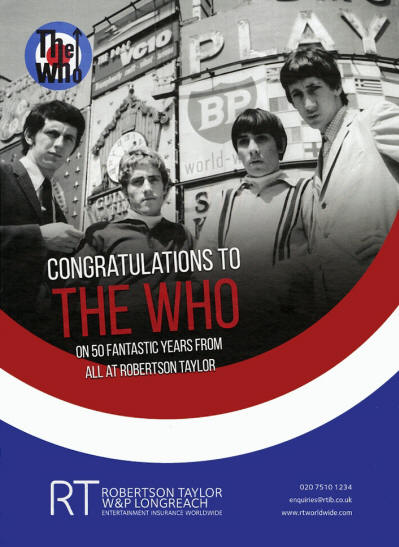 The Who - Robertson Taylor - 2014 UK