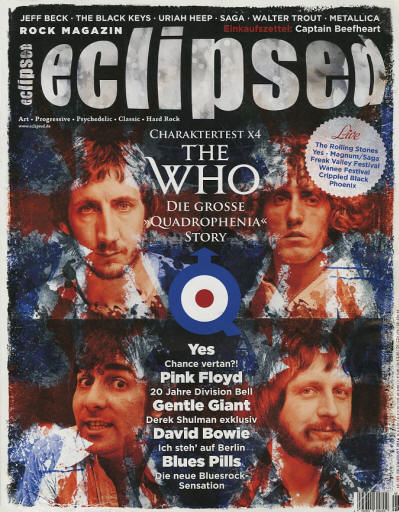 The Who - Germany - Eclipsed - July/August, 2014