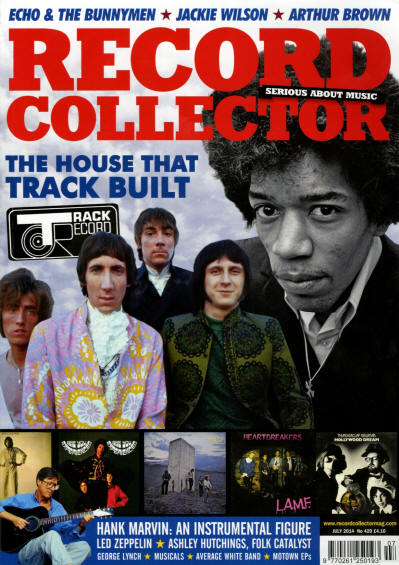 The Who - UK - Record Collector - July, 2014