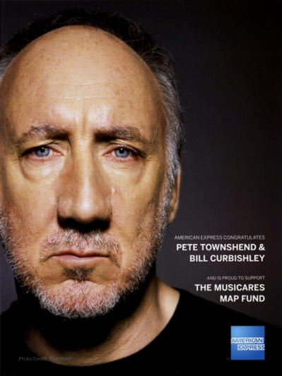Pete Townshend - AMEX / Music Cares - May 28, 2015 USA