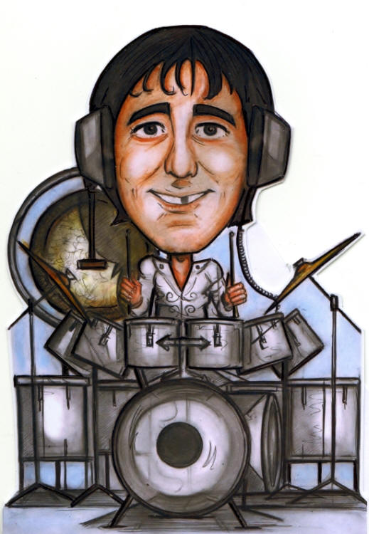 The Who - 2015 UK - Keith Moon Standee