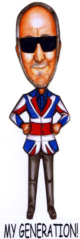 Pete Townshend - 2015 UK Standee
