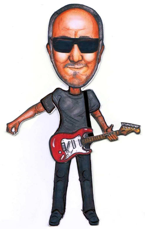 The Who - 2015 UK - Pete Townshend Standee