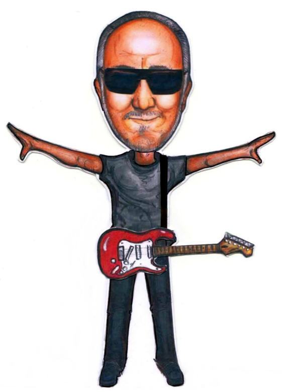 The Who - 2015 UK - Pete Townshend Standee