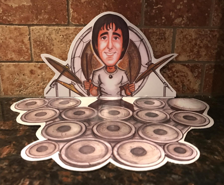 Keith Moon - 2016 - "Drums" UK Standee