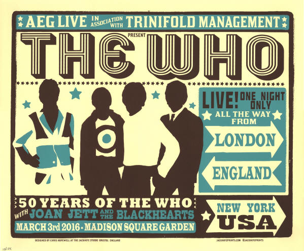 The Who - Madison Square Garden - March 3, 2016 - New York, USA