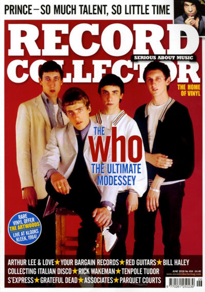 The Who - UK - Record Collector - June, 2016