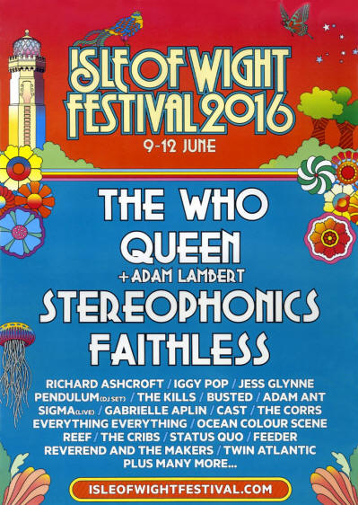 The Who - Isle Of Wight Festival 2016 - UK (Promo)