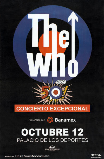 The Who - Mexico City - October 12, 2016 - Mexico (Promo)