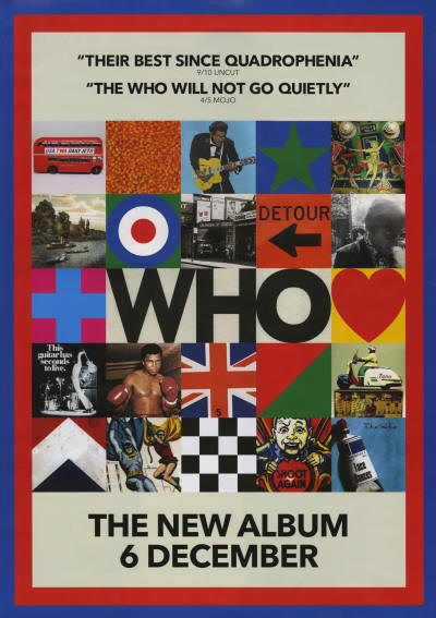 The Who - Who - 2019 UK Poster