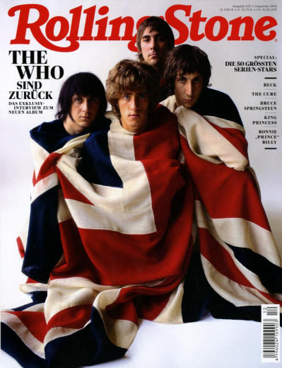 The Who - Germany - Rolling Stone Magazine - December, 2019 