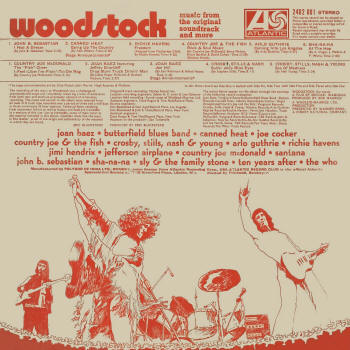 The Who - Woodstock - 1970 LP A