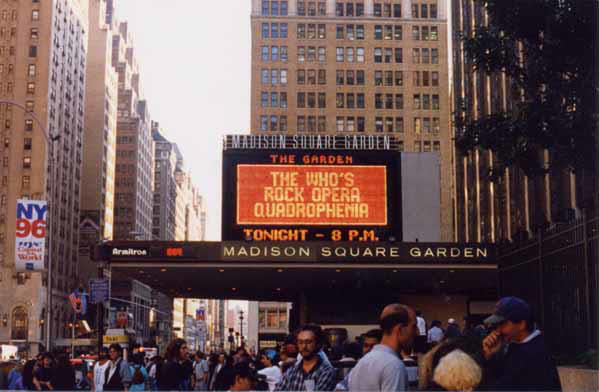 The Who - Madison Square Garden - New York, NY - July 20, 1996