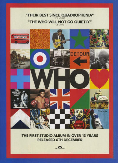 The Who - USA - Uncut - January, 2020 (Back Cover)