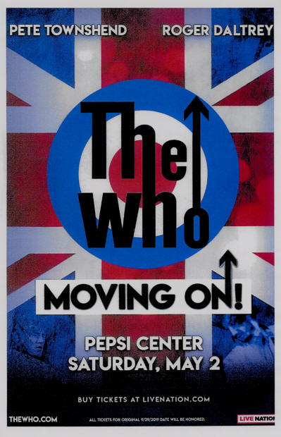 The Who - Pepsi Center - Denver, CO - May 2, 2020 USA (Promo)