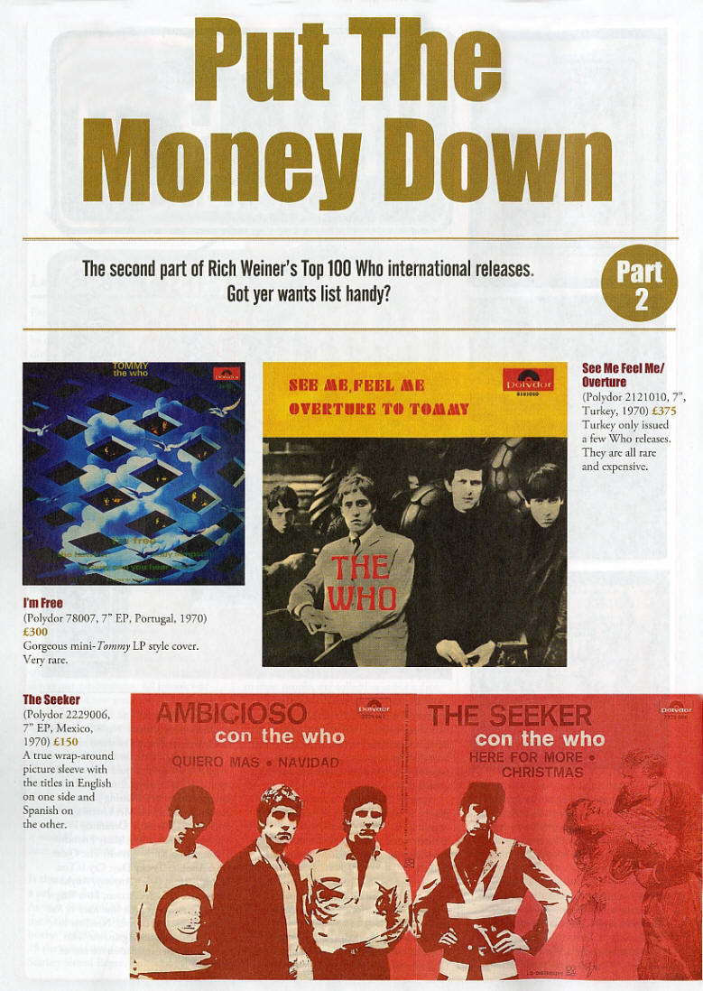 The Who - Record Collector Magazine - The Who Special Edition - February, 2021