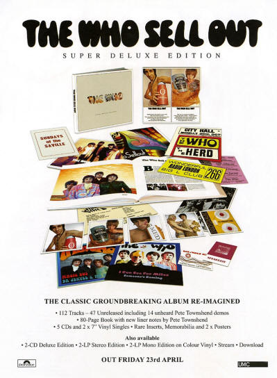The Who - The Who Sell Out Super Deluxe Edition - 2021 UK