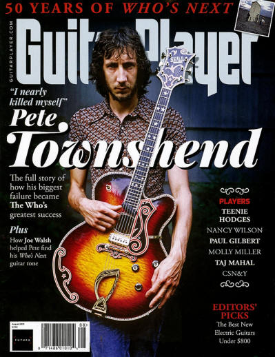 Pete Townshend - USA - Guitar Player - August, 2021