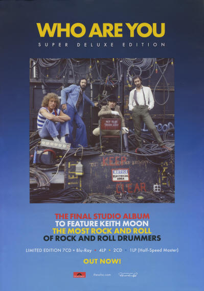 The Who - Who Are You - 2025 UK (Promo) (Front)