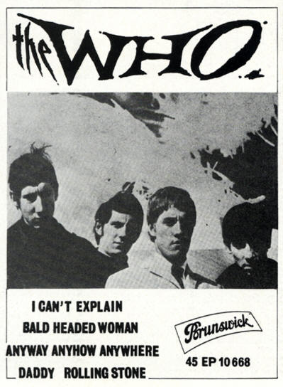 The Who - I Can't Explain (EP) - 1965 France