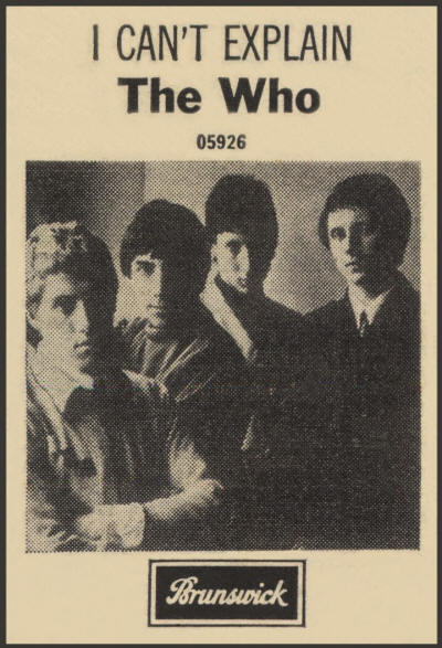 The Who - I Can't Explain - 1965 UK