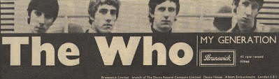 The Who - My Generation - 1965 UK