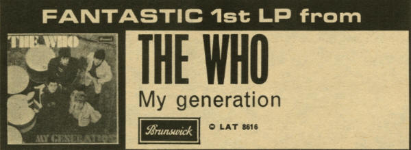 The Who - My Generation - 1965 UK